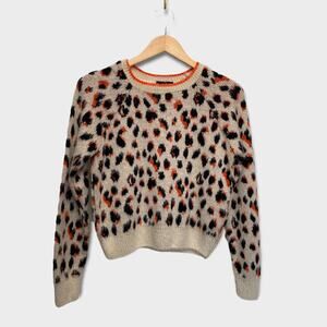 ASOS Reclaimed Vintage Leopard Print Sweater
